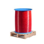 Customizable Red Nylon Coated Wire with Diameter Ranging from 0.7mm to 1.2mm